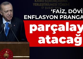 Erdoğan: Faiz döviz ve enflasyon prangasını parçalayıp atacağız