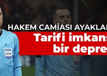 Hakem camiası ayaklandı: Tarifi imkansız bir deprem!