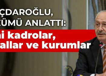 Kılıçdaroğlu, çözümü anlattı: Yeni kadrolar, kurallar ve kurumlar