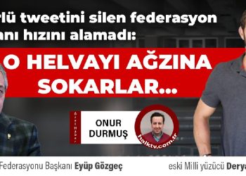 Küfürlü tweetini silen federasyon başkanı hızını alamadı: O helvayı ağzına sokarlar…