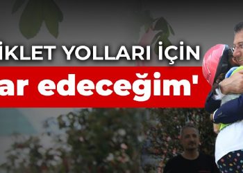 Ekrem İmamoğlu: Bisiklet yollarının bazı ana arterlere konması için ısrar edeceğim