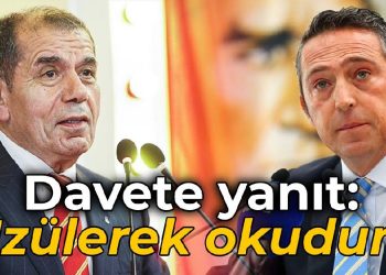 Dursun Özbek’ten Ali Koç’a yanıt: Üzülerek okudum