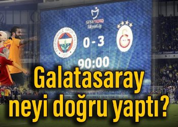 Galatasaray neyi doğru yaptı?
