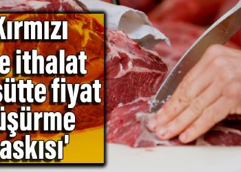 ‘Kırmızı ette ithalat, çiğ sütte fiyat düşürme baskısı’